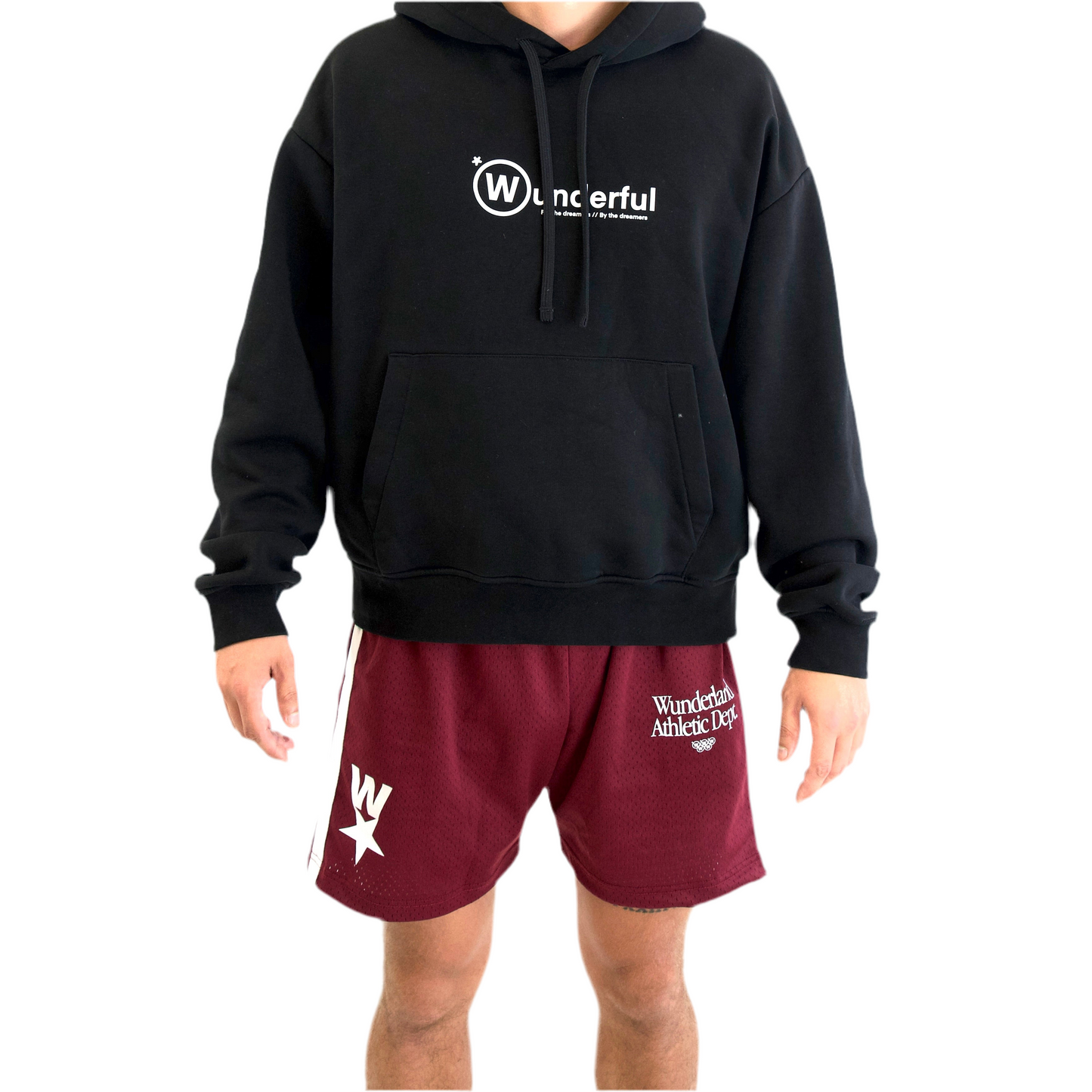 THE “DEPARTMENT" SHORTS - MAROON