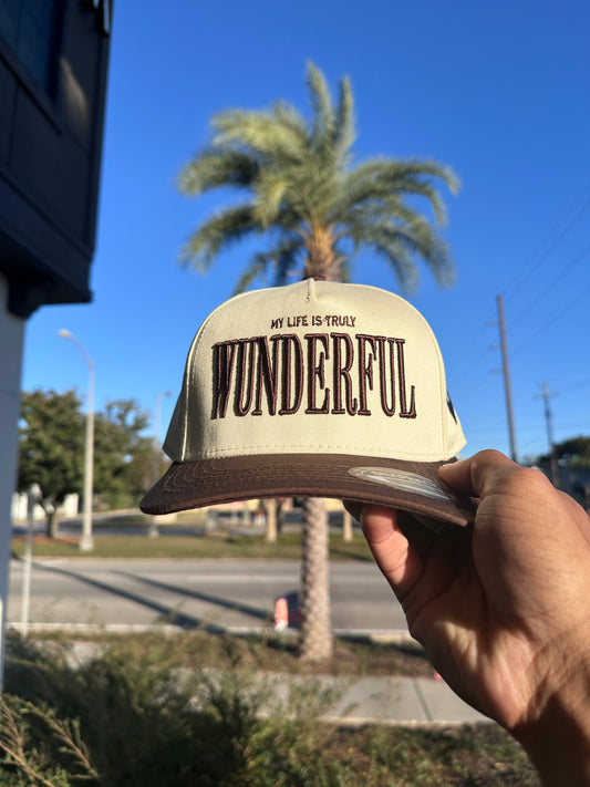 (V2) BROWN - LIFE IS TRULY WDFL CAP