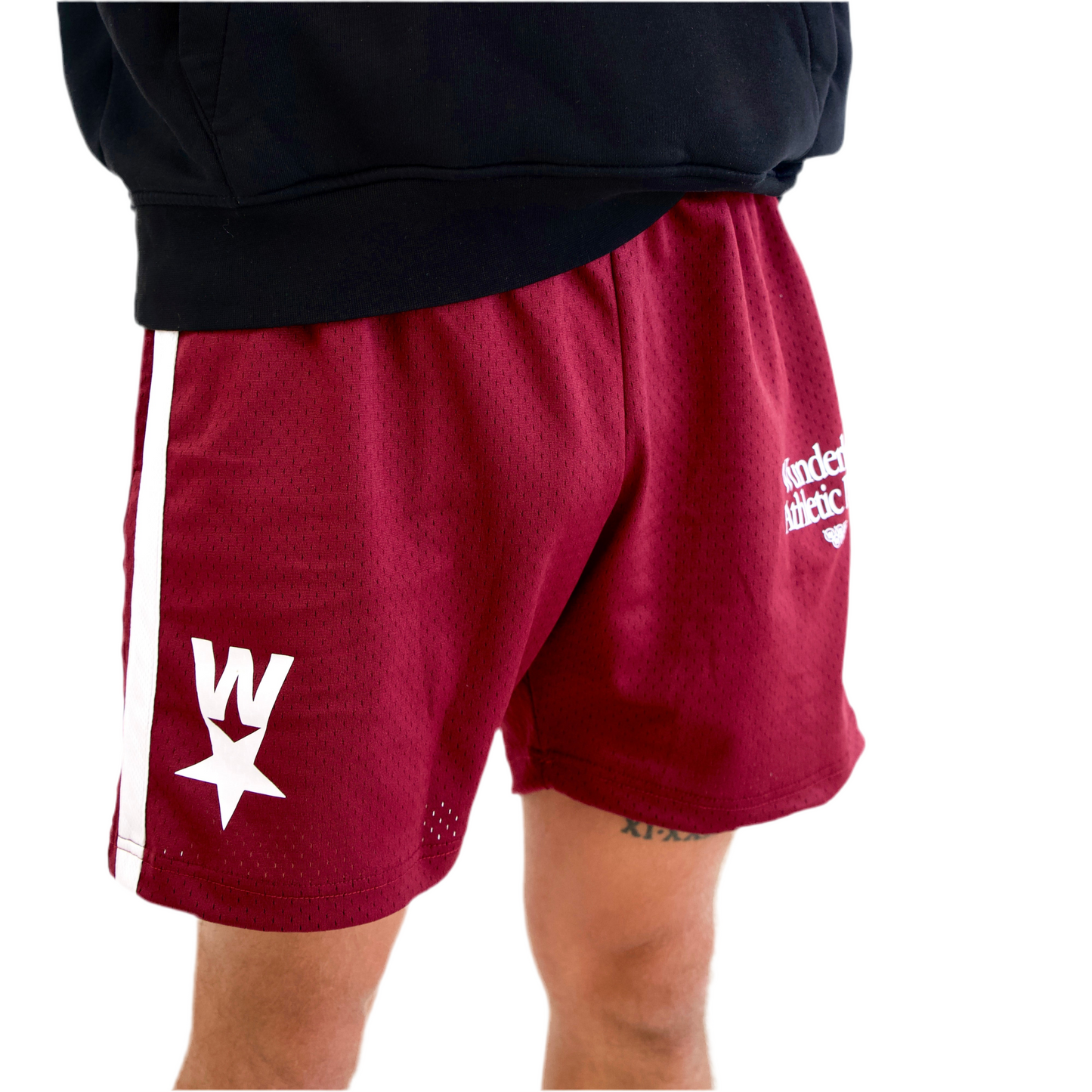 THE “DEPARTMENT" SHORTS - MAROON